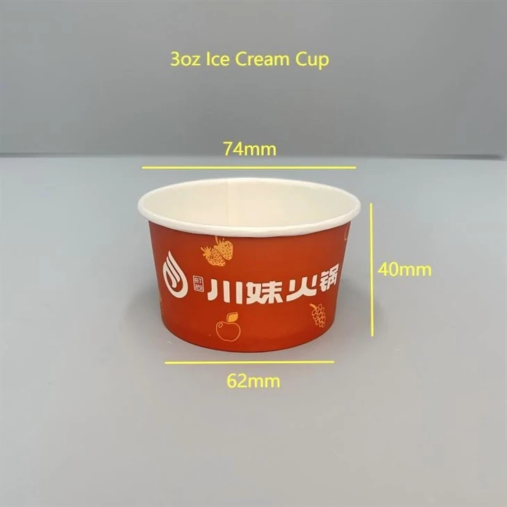 printed ice cream tubs