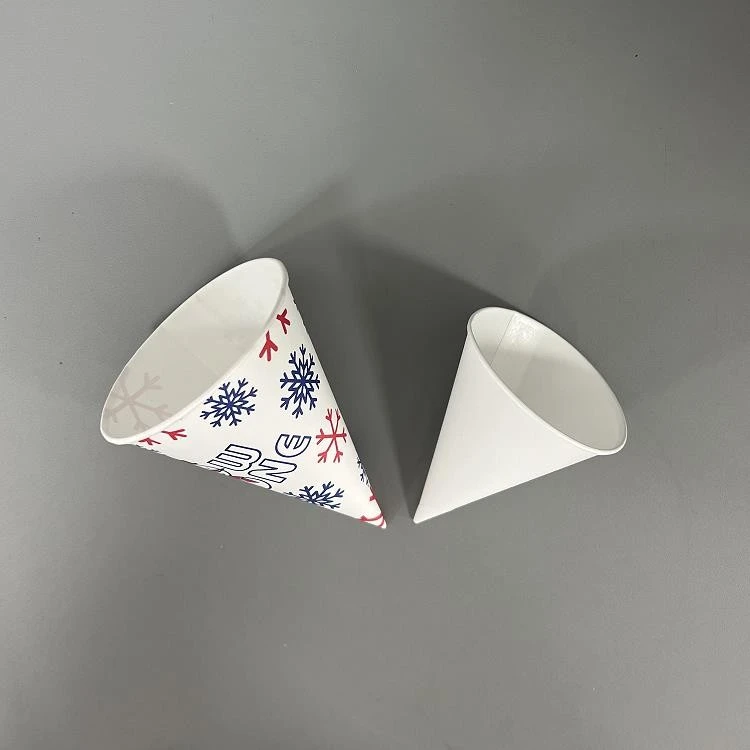 6oz 3.7oz water cone cups