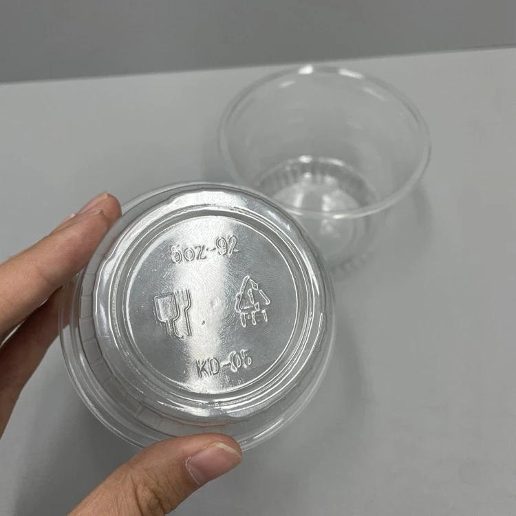 ice cream PET plastic cup