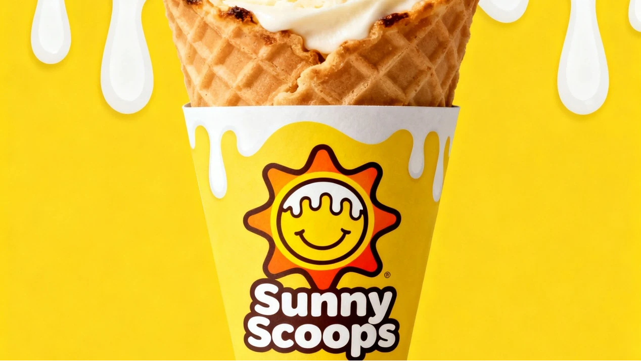custom printed Ice Cream Cone Sleeves 2 custom printed Ice Cream Cone Sleeves 2